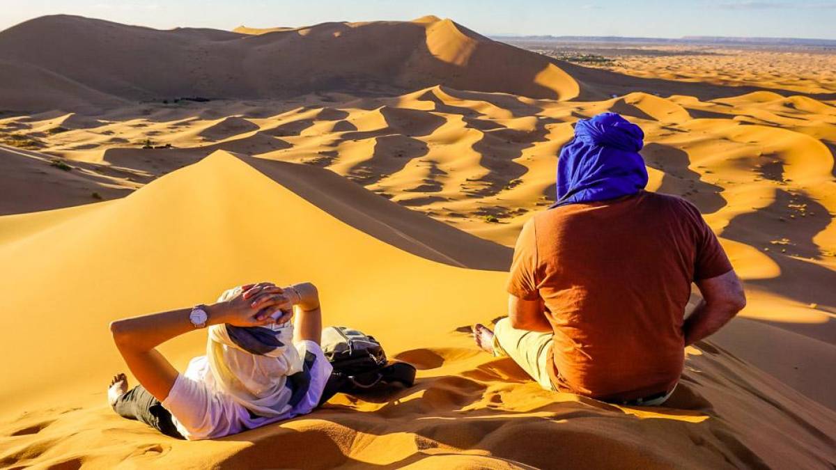 In der Sahara | © Claudia Exner / Chamäleon In der Sahara | © Claudia Exner / Chamäleon