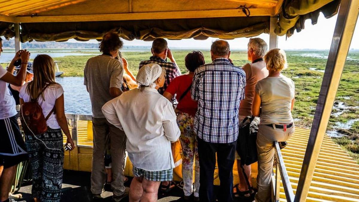 Bootssafari auf dem Chobe | © Stefan Lins, Chamäleon Bootssafari auf dem Chobe | © Stefan Lins, Chamäleon