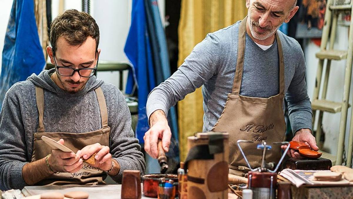 Lederwaren aus der Werkstatt in Florenz | © Gadis Tourist Service Italia / Chamäleon Lederwaren aus der Werkstatt in Florenz | © Gadis Tourist Service Italia / Chamäleon