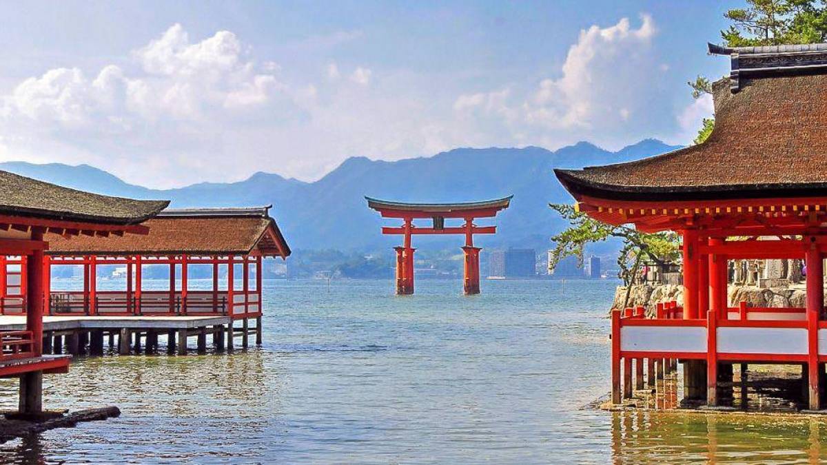 Itsukushima-Schrein auf der Insel Miyajima | © FVA Japan / Chamäleon Itsukushima-Schrein auf der Insel Miyajima | © FVA Japan / Chamäleon