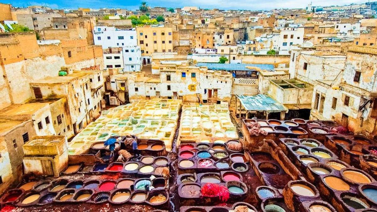 Gerberei in Fès | © Nour El Refai, iStockphoto.com / Chamäleon Gerberei in Fès | © Nour El Refai, iStockphoto.com / Chamäleon