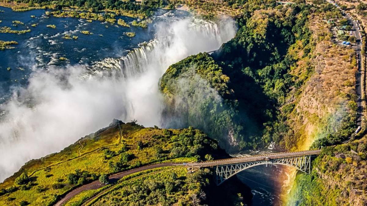 Victoria-Falls aus der Luft | © Andreas Semmler / Chamäleon Victoria-Falls aus der Luft | © Andreas Semmler / Chamäleon