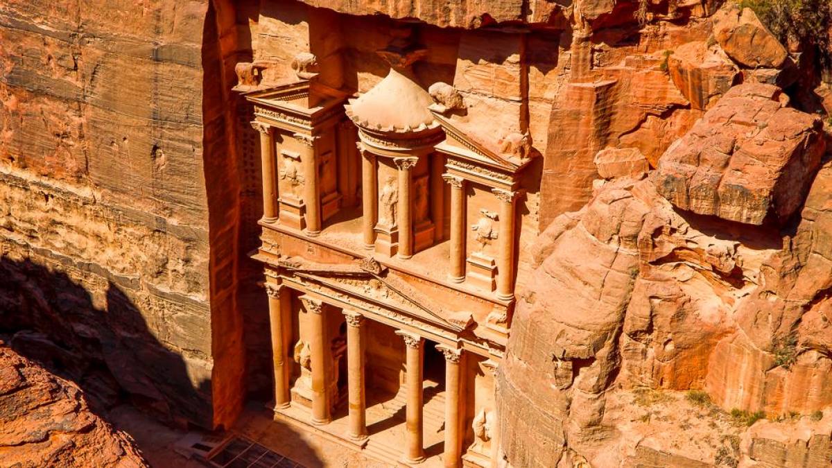 Das Schatzhaus des Pharao in Petra | © Kimberley Coole, Jordan Tourism Board / Chamäleon Das Schatzhaus des Pharao in Petra | © Kimberley Coole, Jordan Tourism Board / Chamäleon