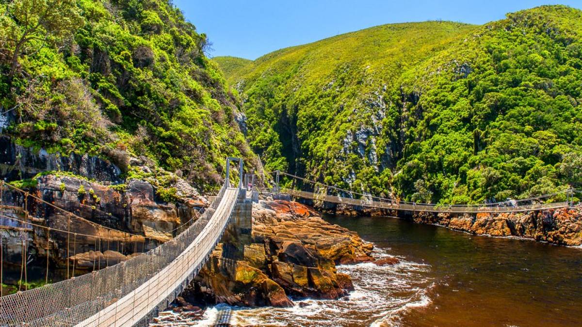 Storms River Hängebrücke im Tsitsikamma Nationalpark | © Klaus Hansen / Chamäleon Storms River Hängebrücke im Tsitsikamma Nationalpark | © Klaus Hansen / Chamäleon