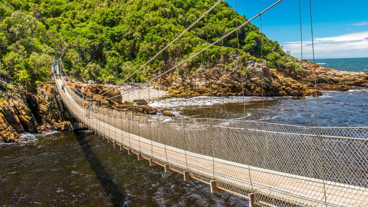 Storms River Hängebrücke im Tsitsikamma Nationalpark | © Klaus Hansen / Chamäleon Storms River Hängebrücke im Tsitsikamma Nationalpark | © Klaus Hansen / Chamäleon