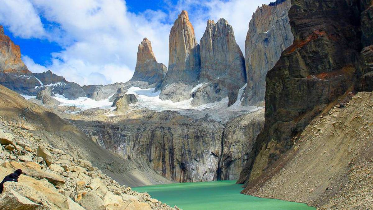 Die blaue Lagune am Torres del Paine | © Horst Michels / Chamäleon Die blaue Lagune am Torres del Paine | © Horst Michels / Chamäleon