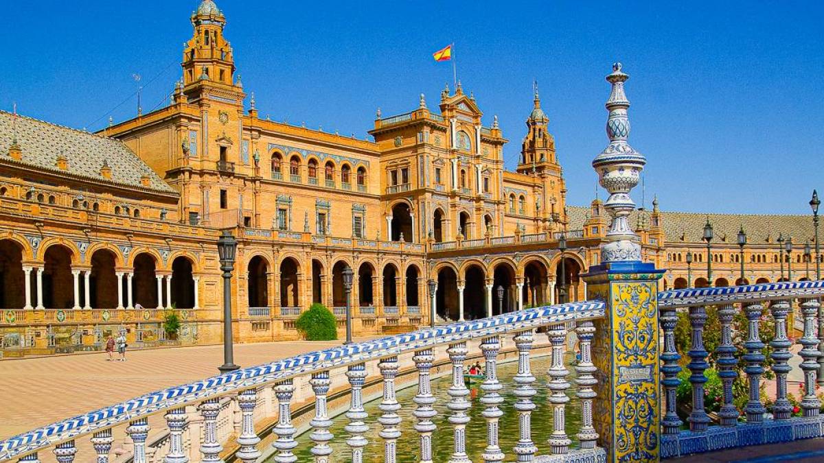 Plaza de Espana in Sevilla | © Jacqueline Macou, Pixabay / Chamäleon Plaza de Espana in Sevilla | © Jacqueline Macou, Pixabay / Chamäleon