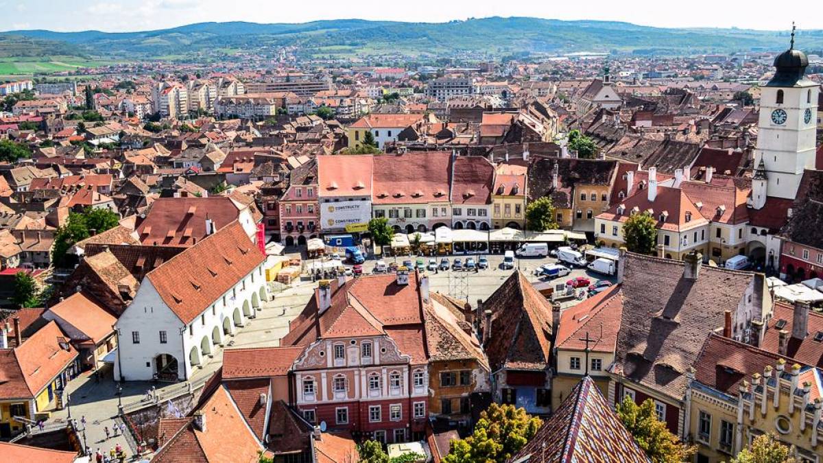 Blick auf die Altstadt von Sibiu | © Tudor George, Pixabay / Chamäleon Blick auf die Altstadt von Sibiu | © Tudor George, Pixabay / Chamäleon