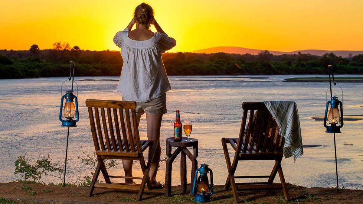Ausblick vom Rufiji River Camp | © Niels van Gijn, Foxes Safari Camps / Chamäleon Ausblick vom Rufiji River Camp | © Niels van Gijn, Foxes Safari Camps / Chamäleon